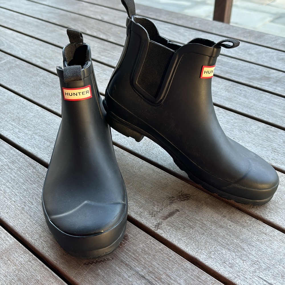 Hunter Chelsea boots size 6 girls EU37